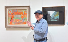 畫筆裡的青春少年兄！ 中市「鳥魚‧魚鳥」黃票生特展 帶民眾重返藝術初心