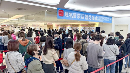 新竹SOGO週年慶重磅登場 首日預估業績6.3億元飆新高較同期成長5%