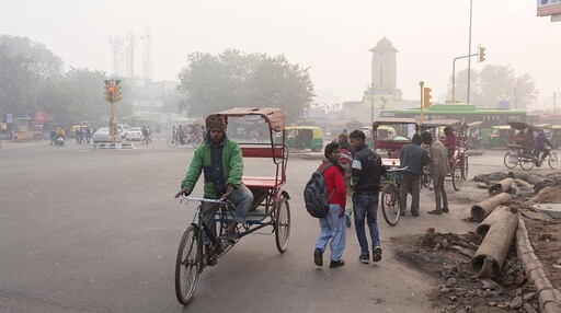 印度新德里空污嚴重