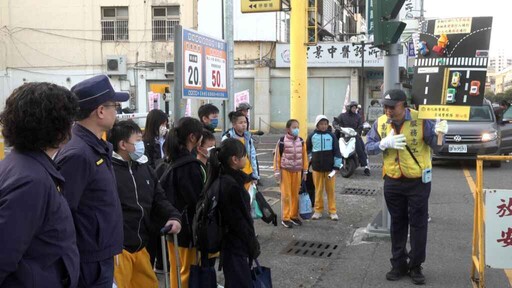 今天開學日 彰警護童總動員打造安全校園