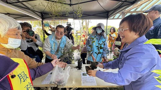 彰化員林植樹活動織一片生態綠網 2千株樹苗免費送民眾