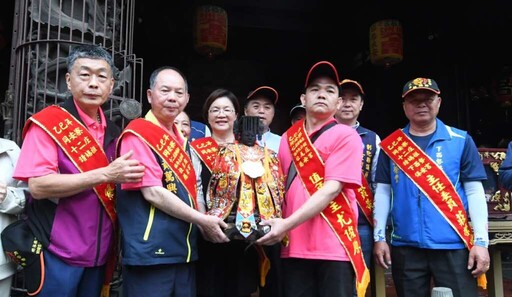 同安寮十二庄請媽祖 鹿港天后宮新祖宮媽祖遶境賜福