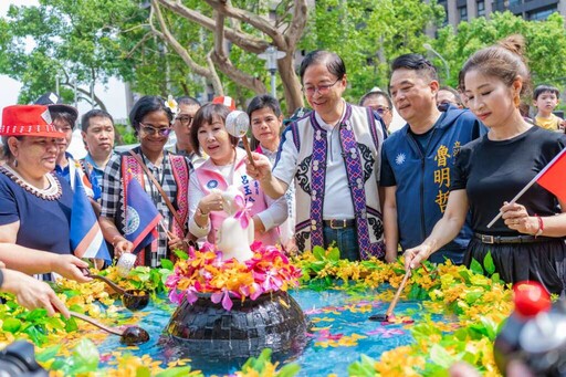 桃園龍岡米干節 展現族群共融與國際友誼