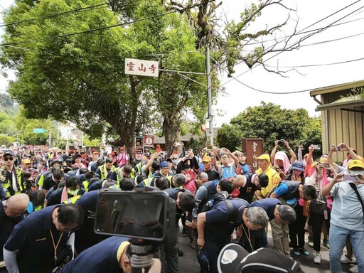 信仰奇蹟!白沙屯媽祖進香百年來首度駐駕南投