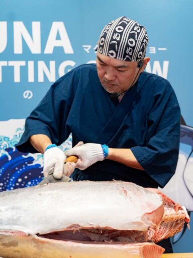 鮪魚季全台夯 順億「切割秀」台中北屯零距離登場!日籍職人Kenji精湛刀工演繹,生魚美食文化躍然桌上