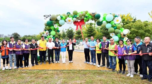 社頭花木公園啟用 彰化第4座寵物公園打造毛孩樂園