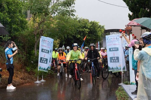 世界自行車日全台串聯熱血開騎 參山八卦山經典路線車友不畏風雨