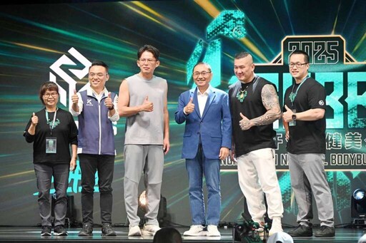 成吉思汗全國健美賽登場 侯友宜盼帶動全民運動風氣