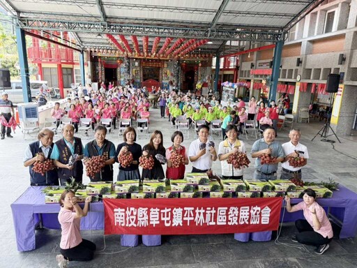 草屯平林葡荔節登場 社區產業齊聚共創香甜農村嘉年華