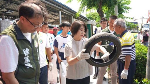 屏東縣志工齊心防疫 誓師清除登革熱孳生源