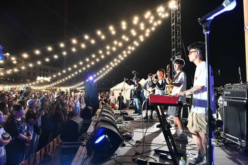 新北河海音樂季登場 淡水漁人舞台搖滾開唱