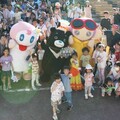 臺北市吉祥物「熊讚」提前慶生 大安森林公園快閃派對