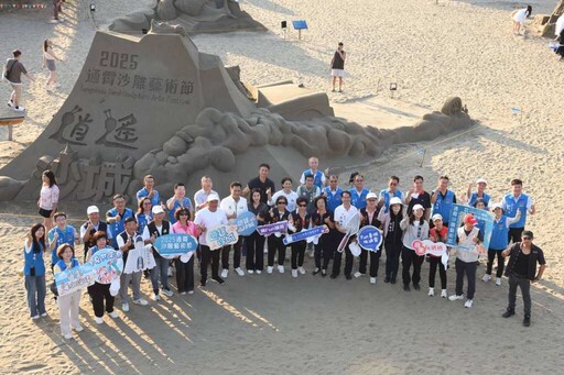 通霄沙雕藝術節吸引逾60萬人潮 苗縣議員肯定帶動地方發展