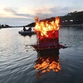 影／鹿港地藏王廟放水燈 中元普渡「祭水靈」祈求平安