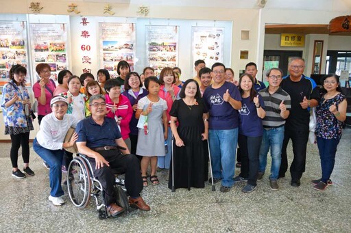 影／喜樂保育院攜手二林社大聯展 藝術搭起同理與共感的橋梁