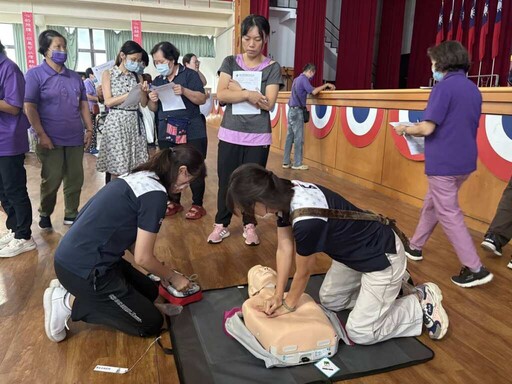 中彰榮家辦理CPR訓練 強化緊急救護能力保障住民生命安全