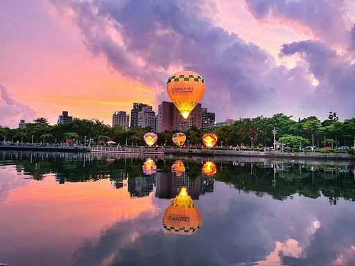 重現土耳其醉人美景!高雄熱氣球在愛河、月世界升空,最快 10 月正式開飛