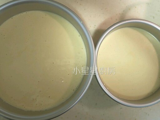 一次做兩個美味蛋糕！蜂蜜戚風蛋糕