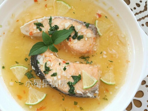 清爽開胃～泰風檸檬鮭魚