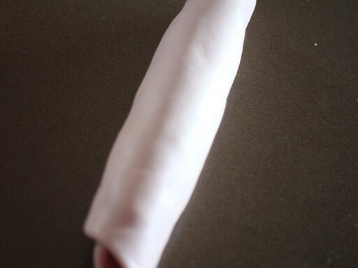 Q彈有嚼勁！紫薯肉鬆鹹蛋黃貝果