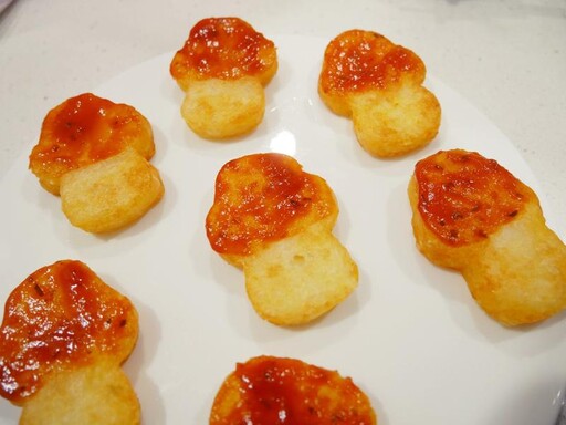 森林系「小蘑菇薯餅」可愛又可口❤