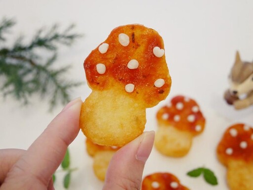 森林系「小蘑菇薯餅」可愛又可口❤