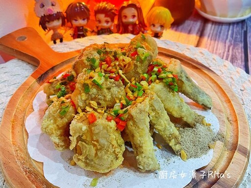 外酥內軟！椒鹽豆腐魚