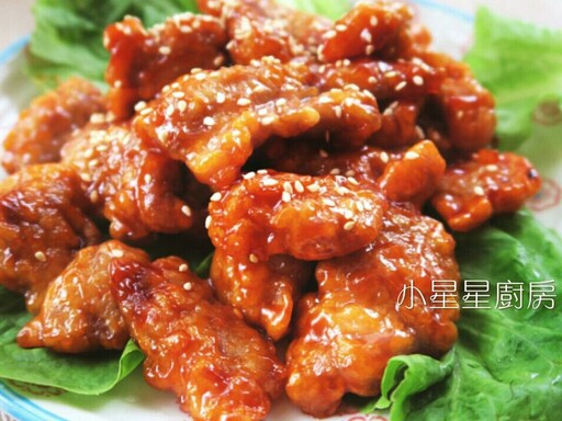酸酸甜甜、追劇必備！韓式糖醋肉