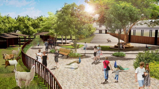 高雄「內門觀光休閒園區」2025年底開放!打造全台首座原生植物花園、近距離接觸可愛動物區