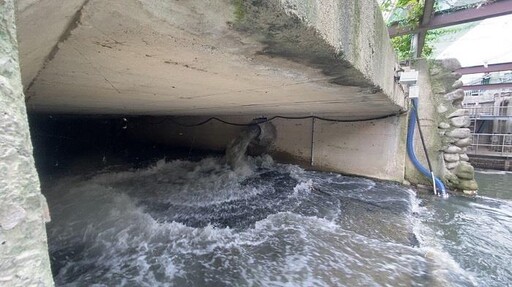 板橋區新興橋下積水有解方 面對豪大雨不怕了