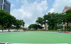 華江公園直排輪溜冰場啟用市民運動新選擇