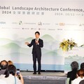 蔣萬安出席「Design With Nature Now 國際展