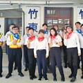 臺鐵竹東站試辦「好客領巾日」 打造鐵道新亮點