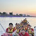 台中市府組隊鹿港慶端陽龍舟賽