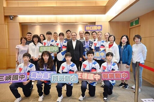 世界中學生U15運動會 新北小將勇奪3金7銀9銅