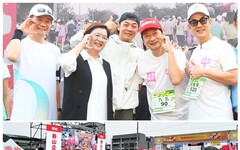 台灣米倉田中馬拉松開跑 2.6萬人熱情參與