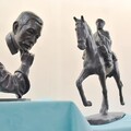 中山堂國父像作者蒲添生 雕塑作品捐贈華梵大學典藏