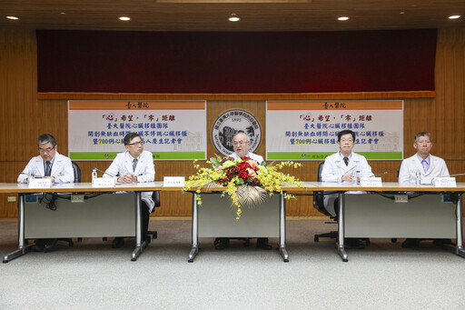 台大醫院創全球首例「無缺血時間」心臟移植 開啟移植醫學新篇章