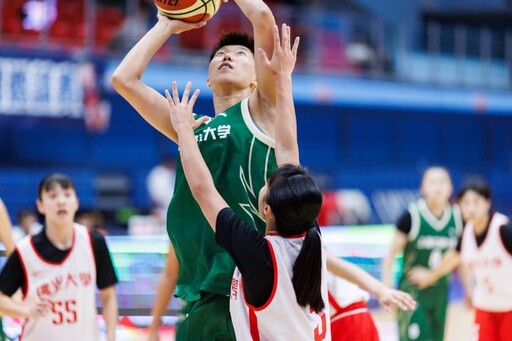 上海交大參加興富發大專籃球賽 首次亮相具冠軍相