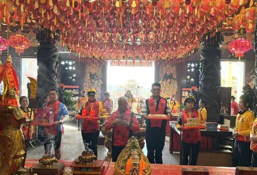 【有片】從新竹新豐文財福德宮到三峽廣行宮 騎行隊車行近百公里 貫穿七座關帝廟