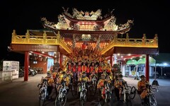 【有片】從新竹新豐文財福德宮到三峽廣行宮 騎行隊車行近百公里 貫穿七座關帝廟