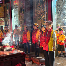 【有片】光復鄉法會祈福消災 花東縱谷美景隨行