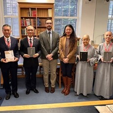 東西方文明對話新篇章 劍橋大學典藏證嚴上人法藏