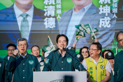 把手中選票化為民主行動 賴清德籲：選擇能守護台灣的人