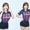台灣首位外援！樂天女神壯壯加盟南韓足球俱樂部啦啦隊