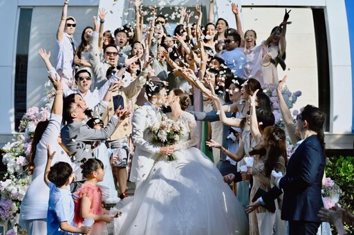房業涵結婚了！超浪漫「海外婚禮」畫面曝光：我很守護我們的愛情