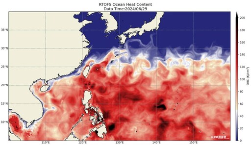 台灣海峽飆到30度！海溫燙到「一片紅」專家曝：熱到7月中