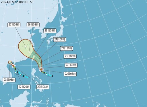 凱米颱風來了！周三、四影響最明顯 這「五」縣市有望放颱風假