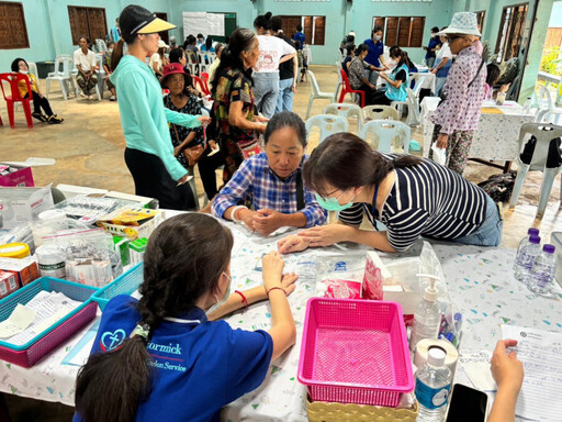 高基跨海泰北義診！飛越2338公里伸出愛的雙手