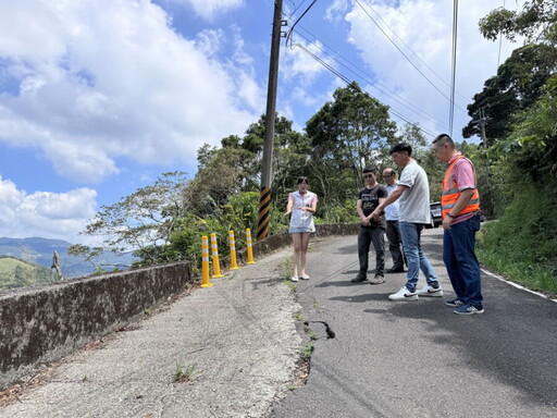 沒經費修路？陳乃瑜籲侯友宜：請給坪林居民一條安全回家的路